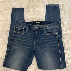 Express Women's Blue Jeans